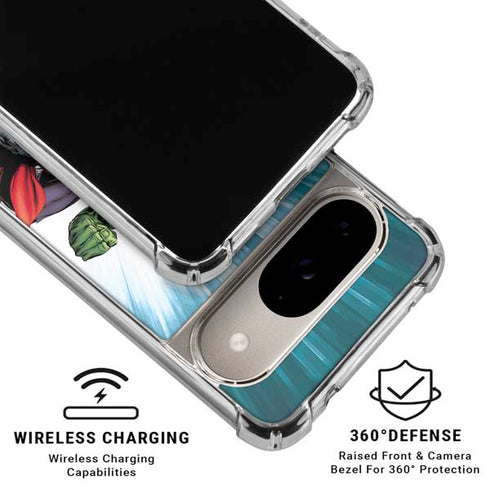 Marvel Avengers Team Google Pixel 10 Clear Case